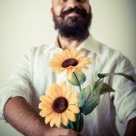 Din far skal da ikke have blomster