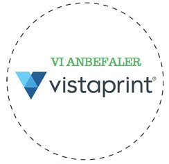 Vi anbefaler Vista Print til indbydelser og invitationer